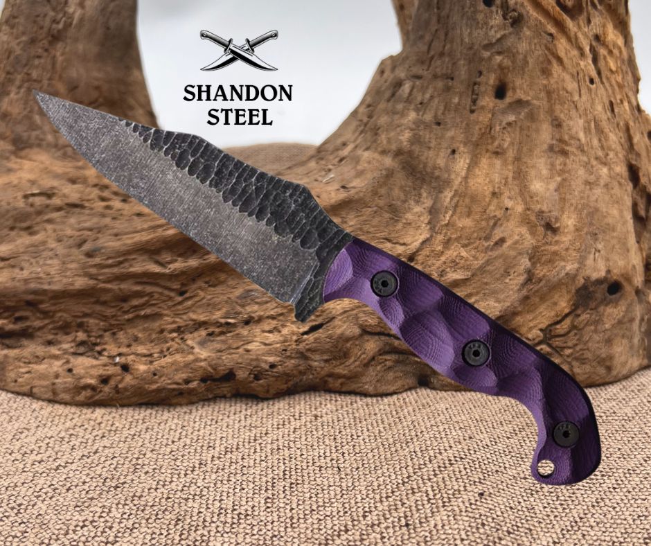 Stroup Knives: TU1-Purple G10