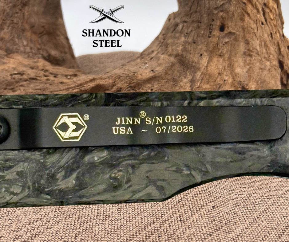 Heretic JINN MA DLC Glow Marble Fat Carbon - H213-6A-MGCF