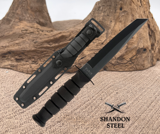 KABAR Short Tanto, Serrated 5055
