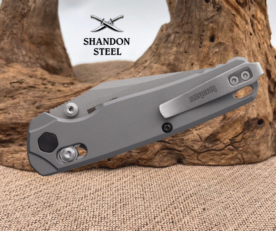 Kershaw Bel Air DuraLock Clip Gray 6106GRY