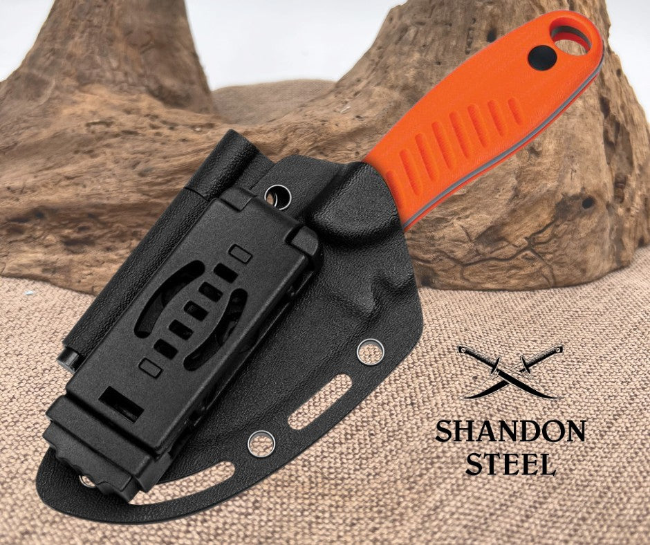 Kizer Cutlery Hare Fixed Blade Orange KI1077A1