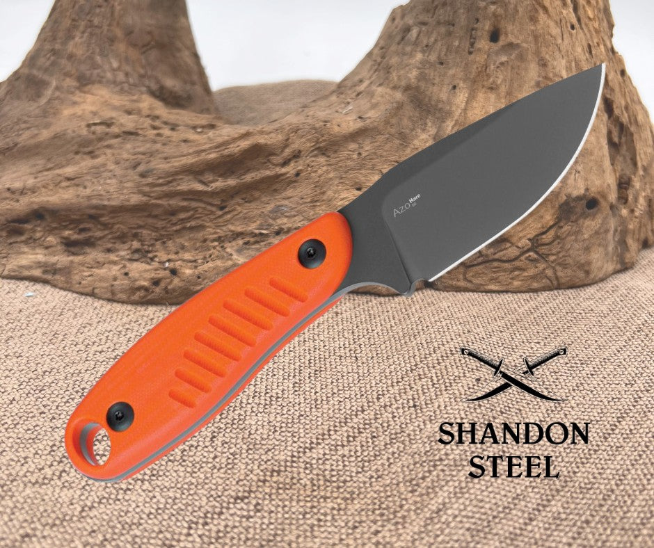 Kizer Cutlery Hare Fixed Blade Orange KI1077A1