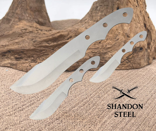 Rough Rider Knifemaking Blade Set 3pc RR1717