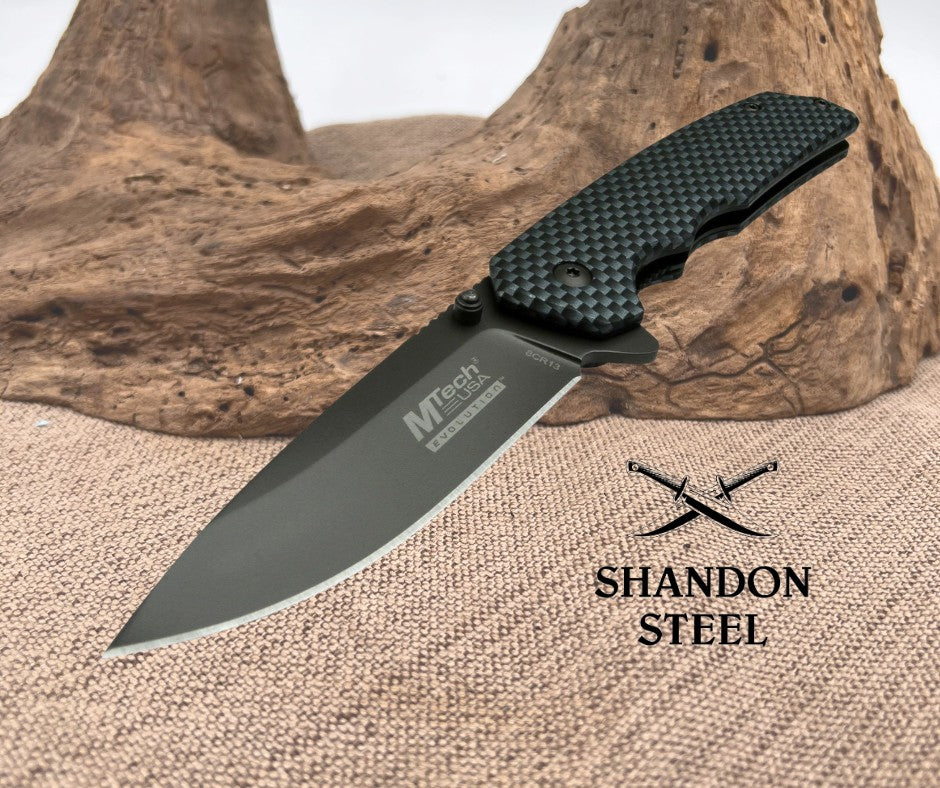 MTech Evolution MTE-FDR007-GY Folding Knife