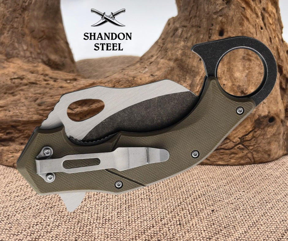 Maserin Linerlock Brown G10 MAS42013G10M