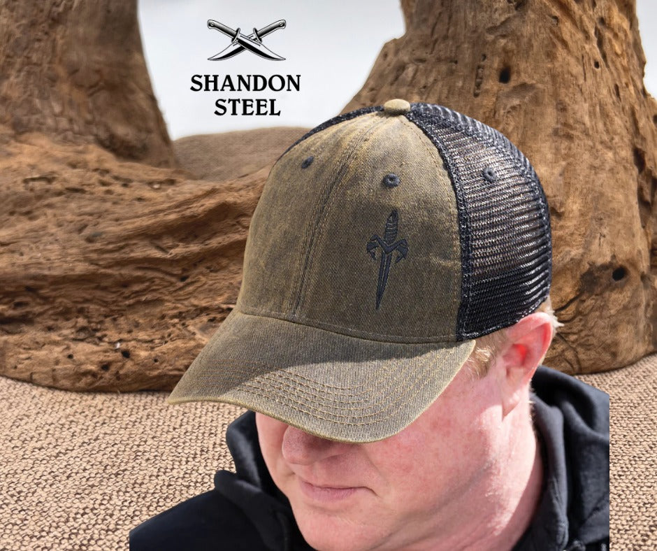 Microtech Gear Marfione Customs Logo Hat Moss M404-M