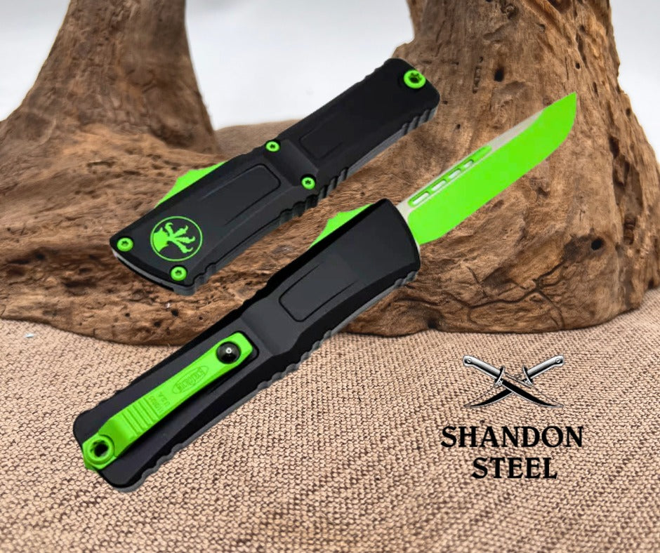 Microtech Knives Combat Troodon Gen III Green Mamba S/E 1143-1GMSK