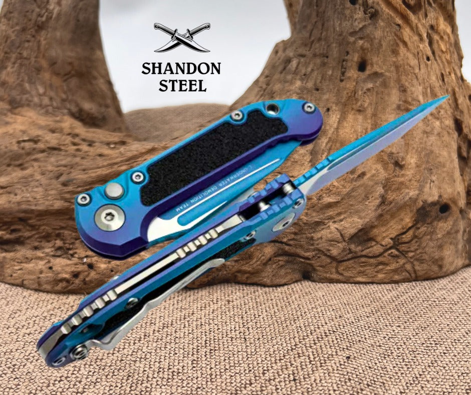 Microtech Knives LUDT Gen III Aurora Tanto Signature Series 1136-1LPAUS