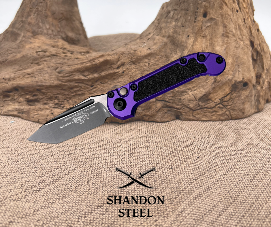 Microtech LUDT T/E Gen III 1136-1PU Purple Black Standard