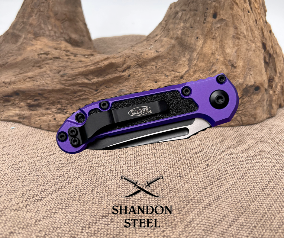 Microtech LUDT T/E Gen III 1136-1PU Purple Black Standard