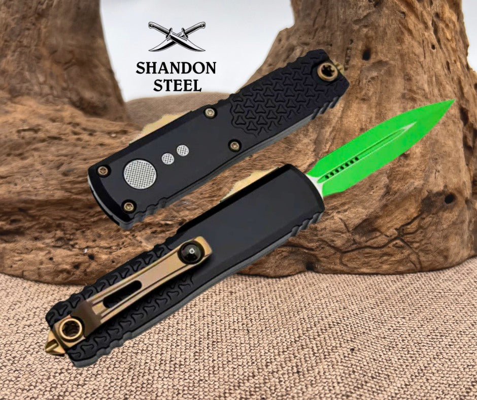 Microtech UTX-85 Gen IV Jedi Master w/ D/E M390MK Signature Series 12324-1JM