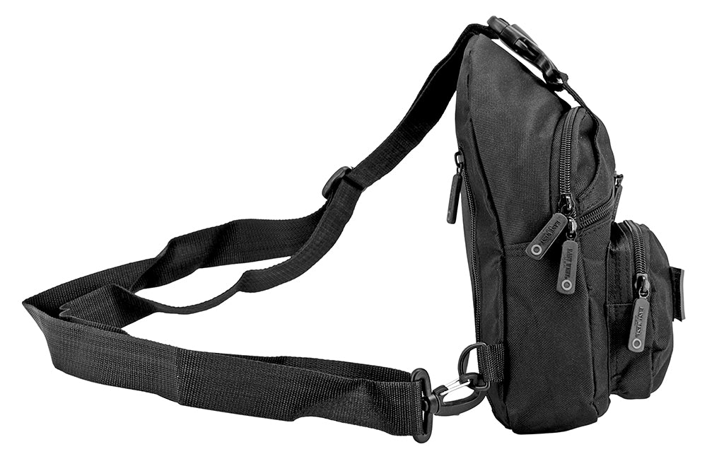 Military Side Sling Bag - Black RT528-BK-3