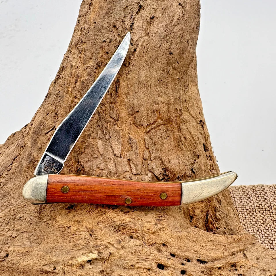 CASE XX 710096 SS 3" Mini Toothpick 2-1/4” Blade Wood Handle Pocket Knife (73)
