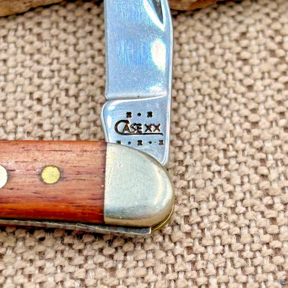CASE XX 710096 SS 3" Mini Toothpick 2-1/4” Blade Wood Handle Pocket Knife (73)