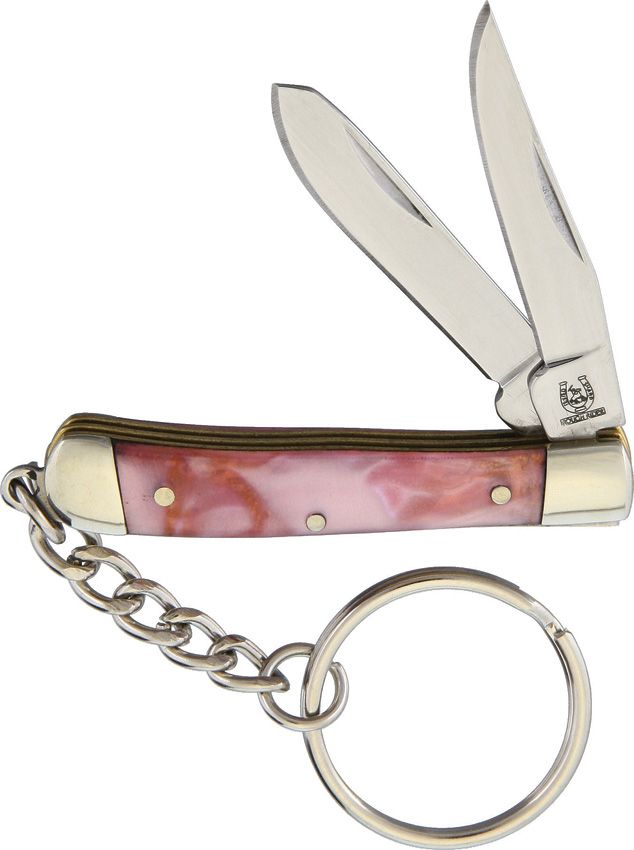 Rough Rider Mini Trapper Keychain Pink RR1552