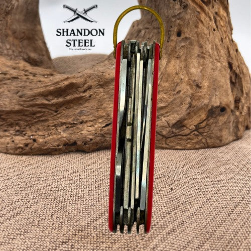 Multi Function Utility Pocket Knife Scissors Bottle Opener Made in Japan (49)