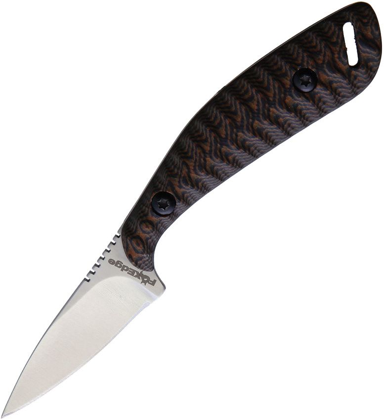 Fox Edge Neck Knife Black/Blue G10 FE006