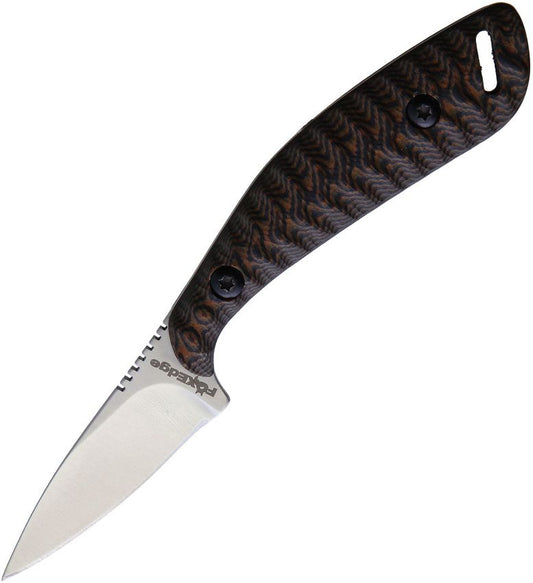 Fox Edge Neck Knife Black/Blue G10 FE006