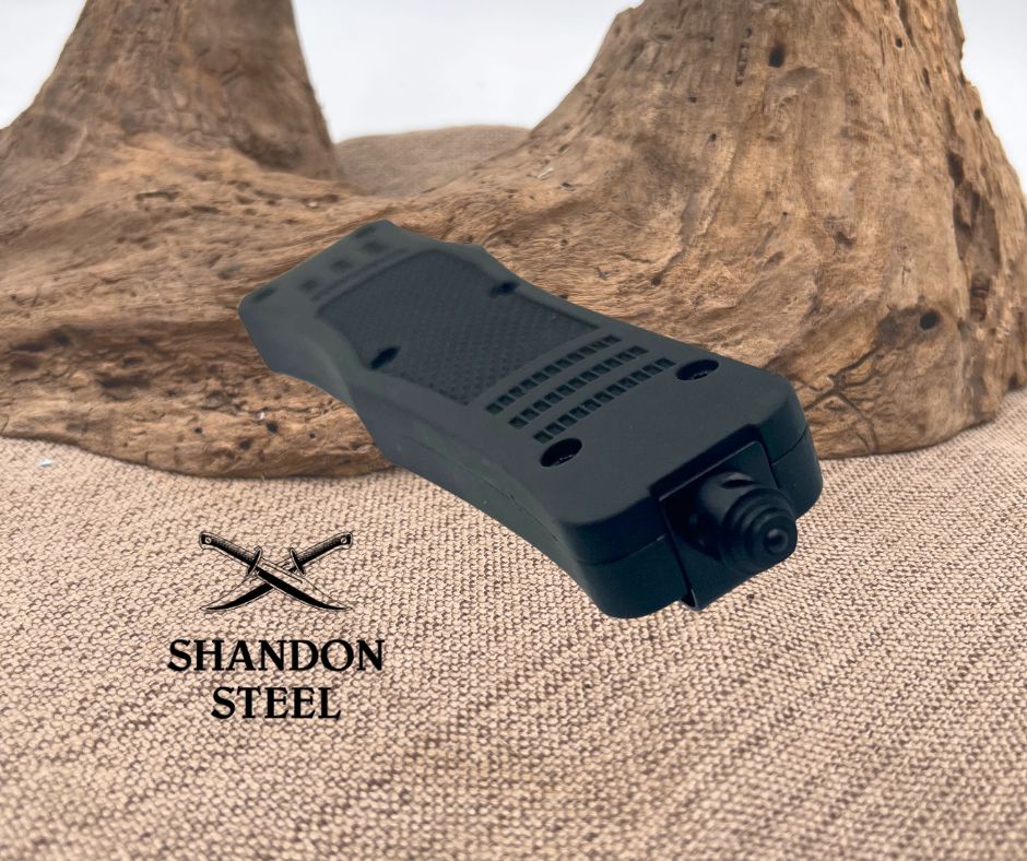 OTF Automatic Knife with Drop Point Blade SWDPBKL