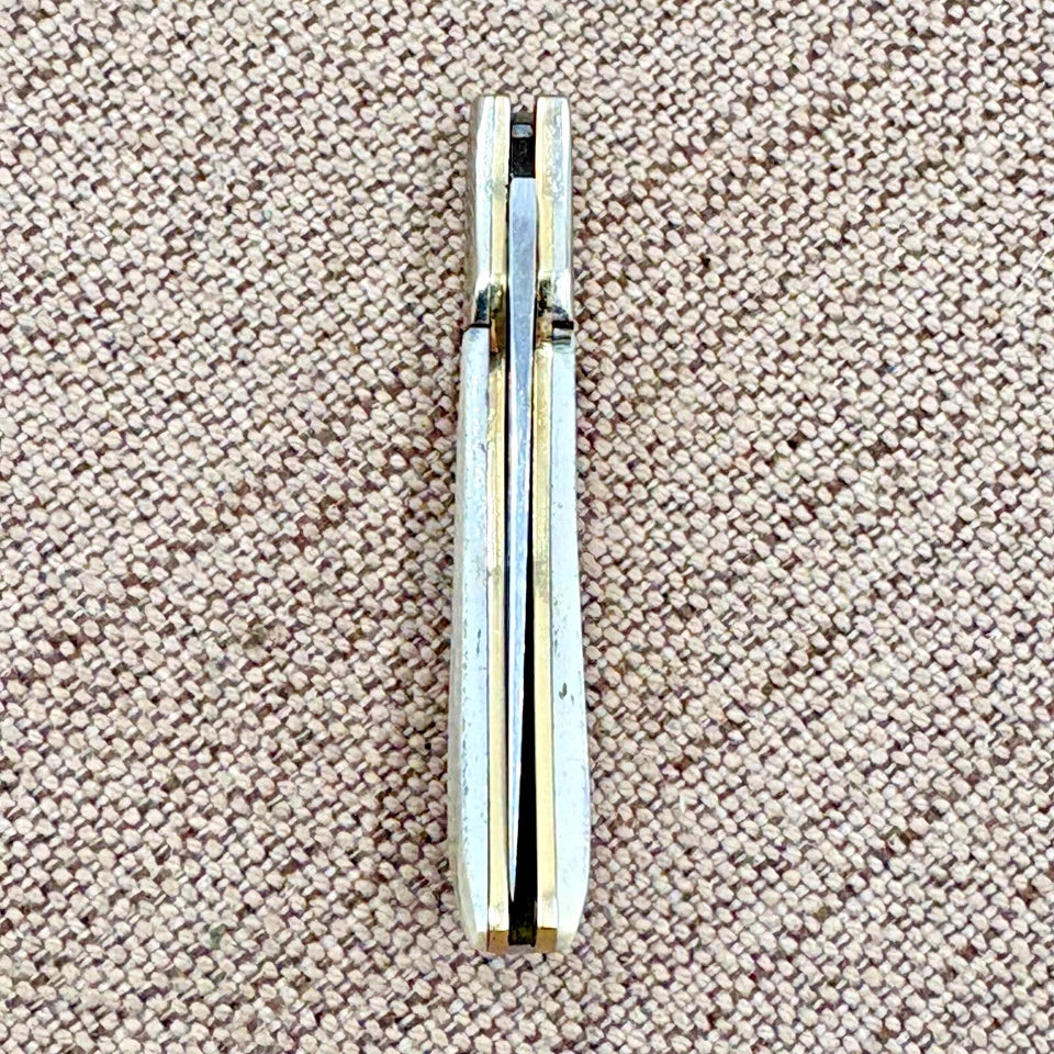 Vintage Parker Cut Co Little Mustang Lockback Knife Surgical Steel Japan (117)