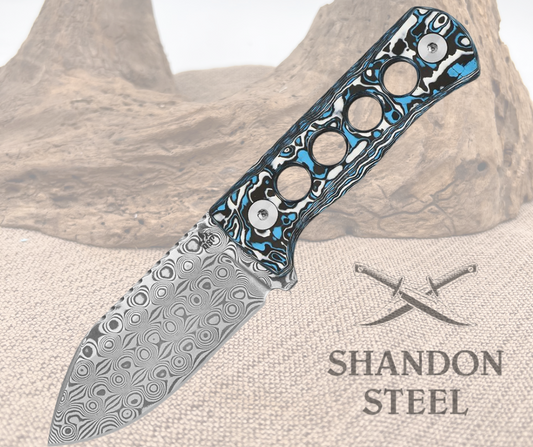 QSP Canary Camo CF Handle QS141-I