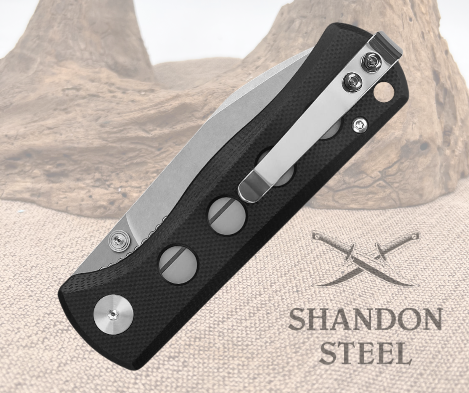 QSP Canary Black G10 Handle QS150-A1