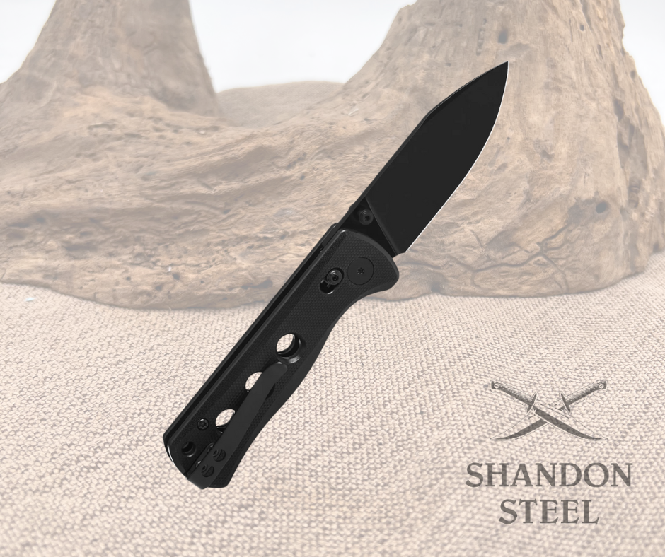 QSP Canary Glyde Lock Black G10 Handle QS QS150GL-A2