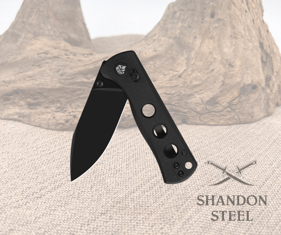 QSP Canary Glyde Lock Black G10 Handle QS QS150GL-A2