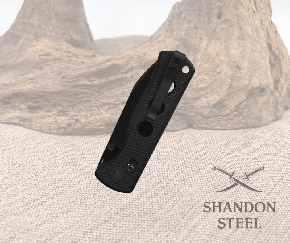 QSP Canary Glyde Lock Black G10 Handle QS QS150GL-A2