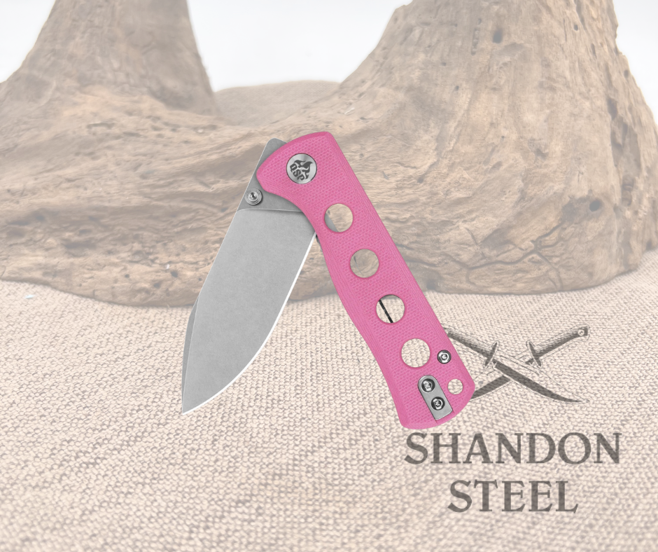 QSP Canary Pink G10 Handle QS150-H1