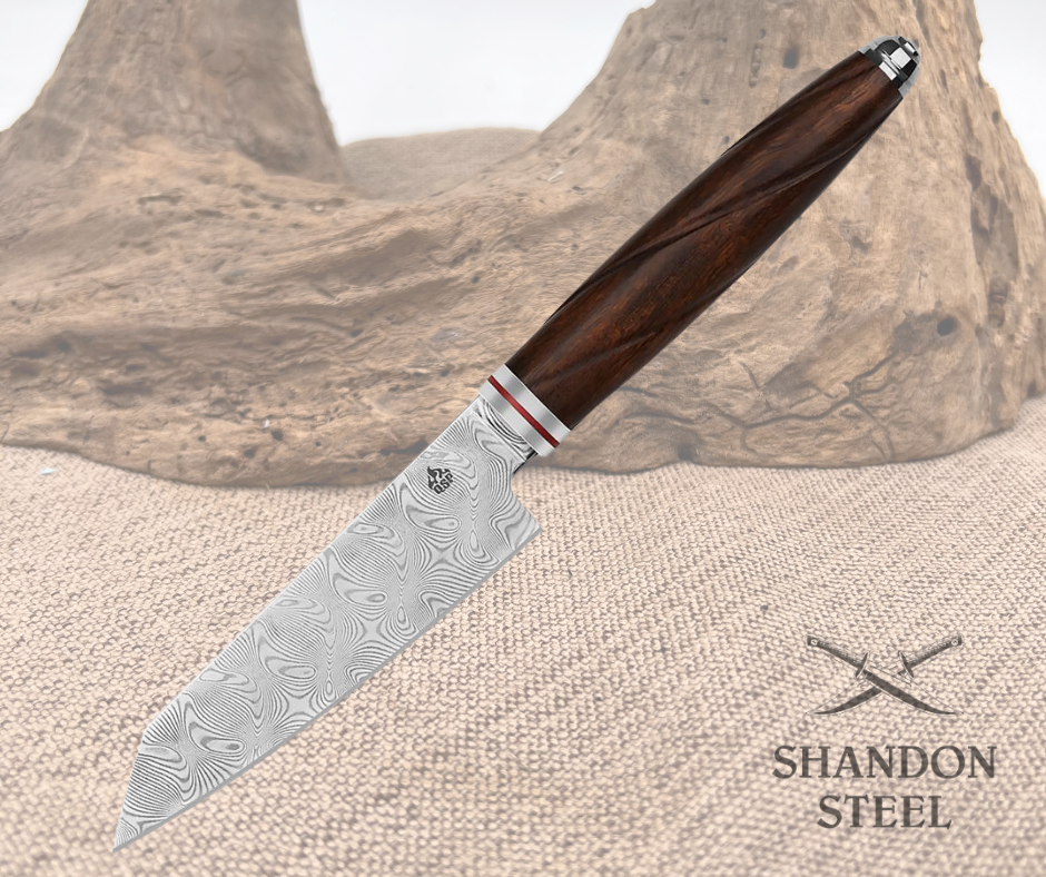 QSP MULAN 4" KRITSUKE DAMASUS QS-KK-005B