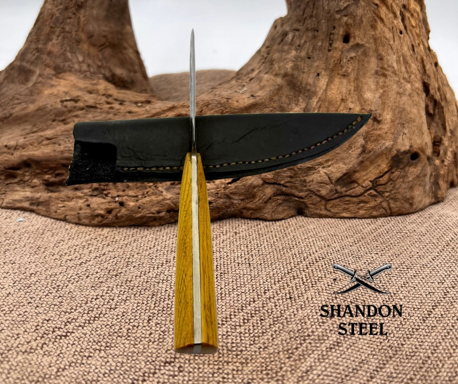 Custom USA Hand forged Trade Hunting Skinning Frontier Patch Plains Knife (P06)