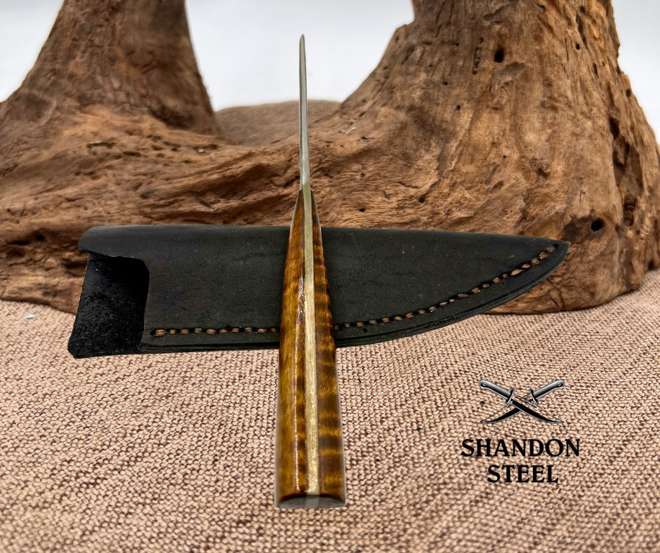 Custom USA Hand forged Trade Hunting Skinning Frontier Patch Plains Knife (P08)