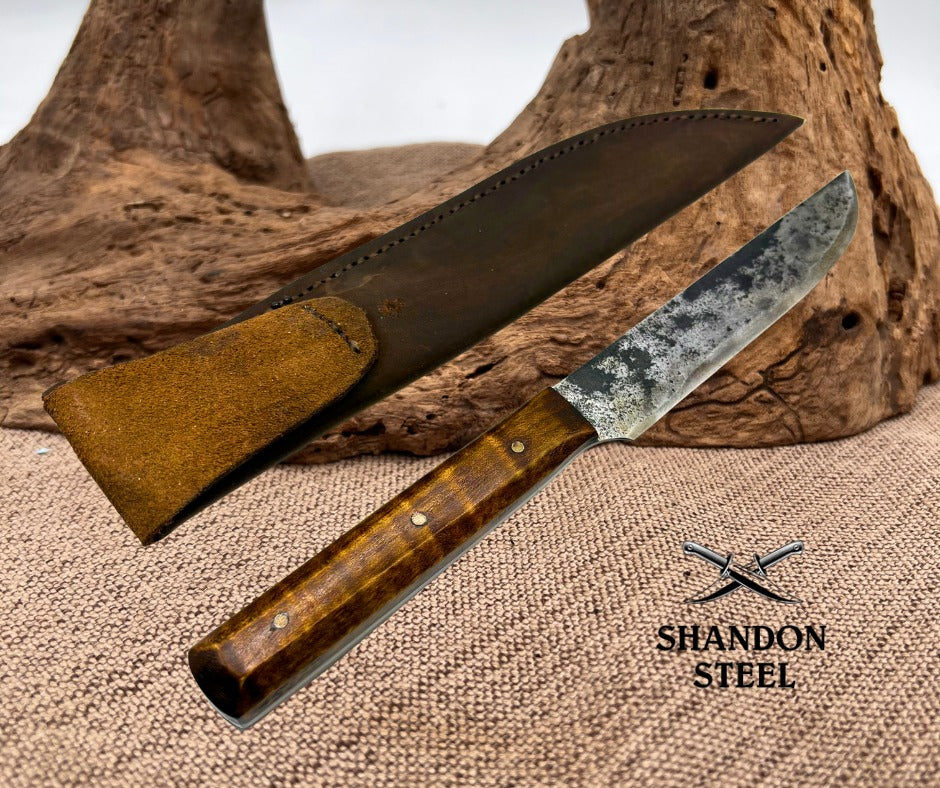 Custom USA Hand forged Trade Hunting Skinning Frontier Patch Plains Knife (P07)