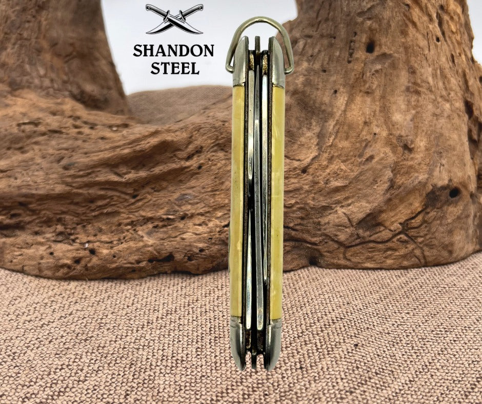 Richlands Scout/Camp Folding Pocket Knife Fish Scaler Sheffield England (80)