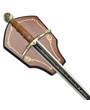 MEDIEVAL SWORD WITH DISPLAY PLAQUE - SW-601