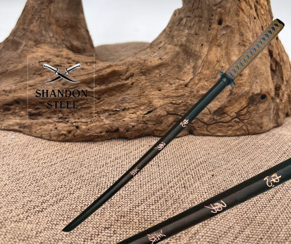 1807L SAMURAI WOODEN TRAINING SWORD 39.5" OVERALL