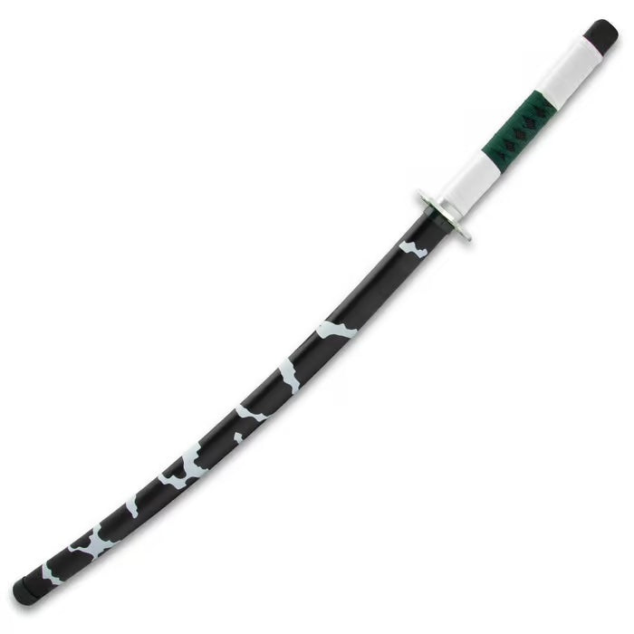 Sanemi Shinazugawa Demon Slayer Sword And Scabbard - Anime, Stainless Steel Blade, Cord-Wrapped HandleBK5588