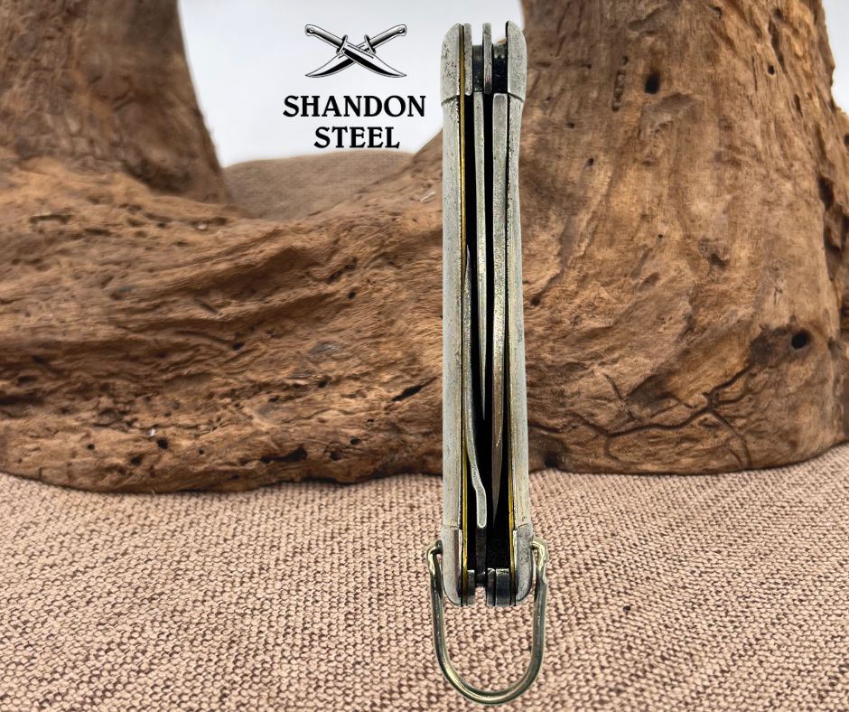 HAMMER BRAND USA 3 BLADE CARBON STEEL EQUAL END FOLDING POCKET KNIFE (88)