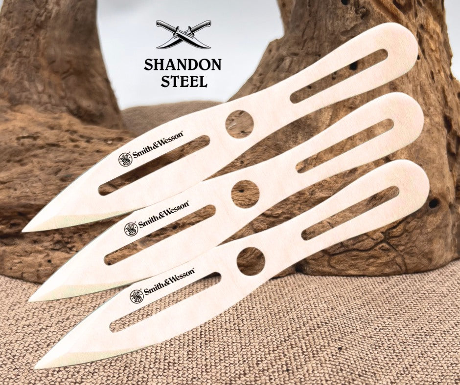 Smith & Wesson 3 Piece Throwing Knife Set SWTK10CP