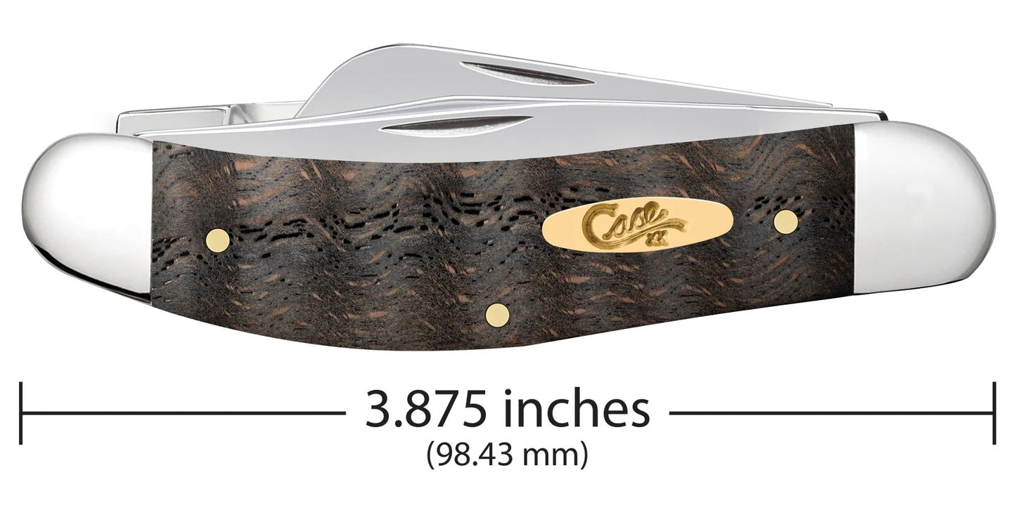 Case XX™ Smooth Black Curly Oak Wood Sowbelly 14011