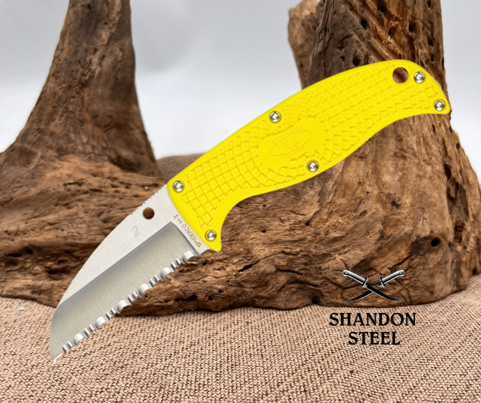 Spyderco Enuff Salt Yellow SCFB31SYL
