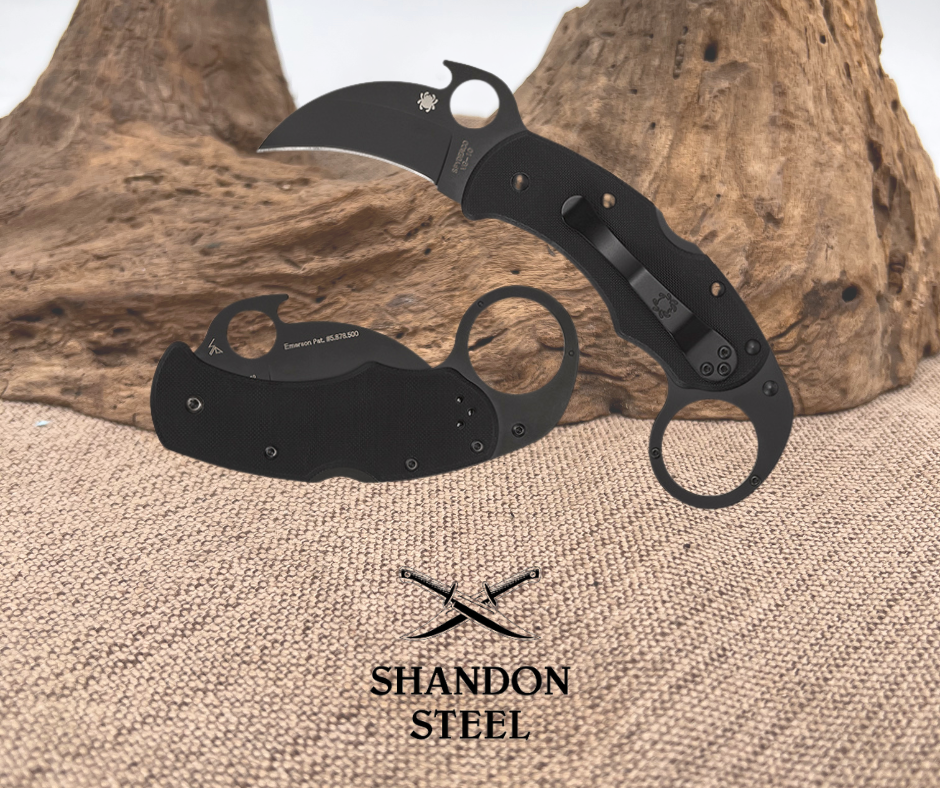 Spyderco Karahawk™ Black Blade C170GBBK