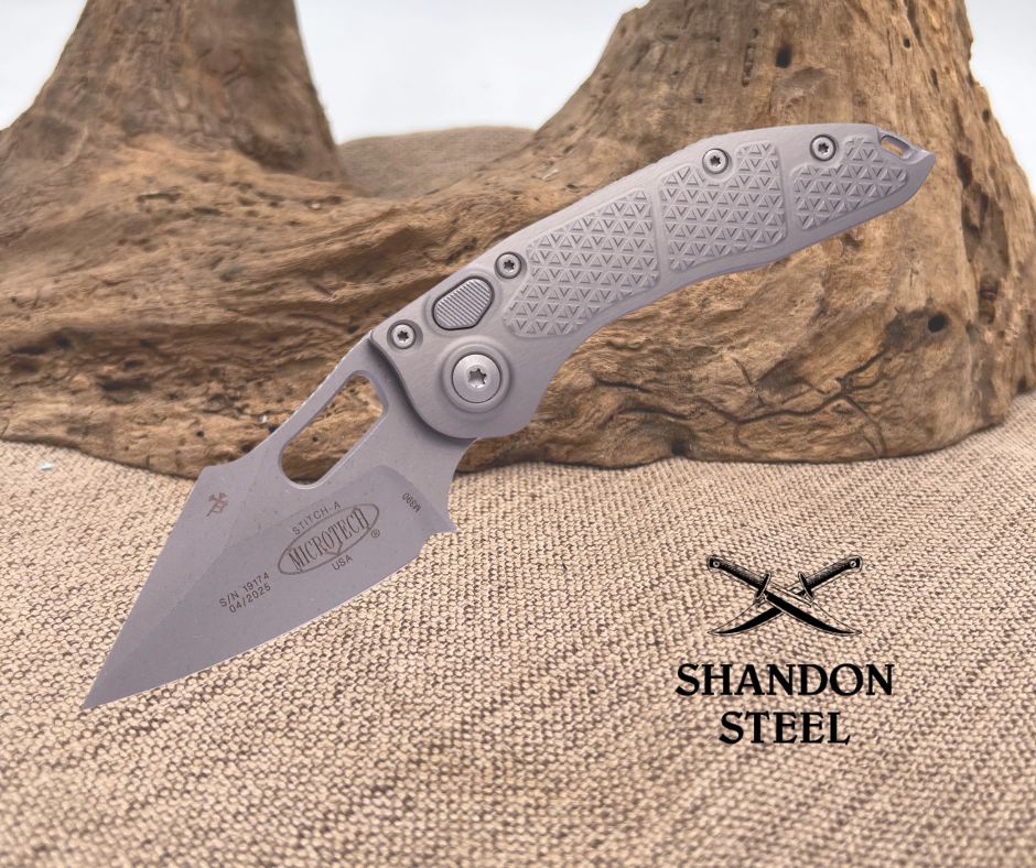 Microtech STITCH S/E APOC NATURAL STD (169-10APNC)