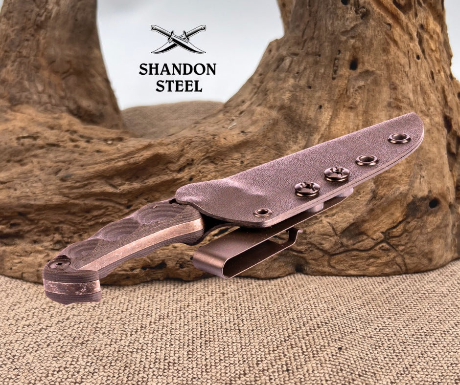 Stroup Knives: MK2-B-Acid Etched