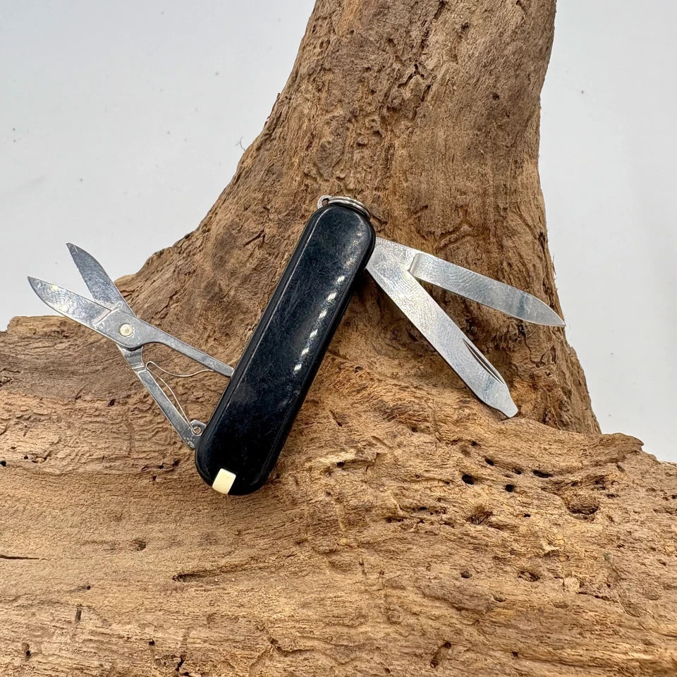 Swiss Army Knife Victorinox 58mm Classic SD Black EDC Toothpick & Tweezers (61)