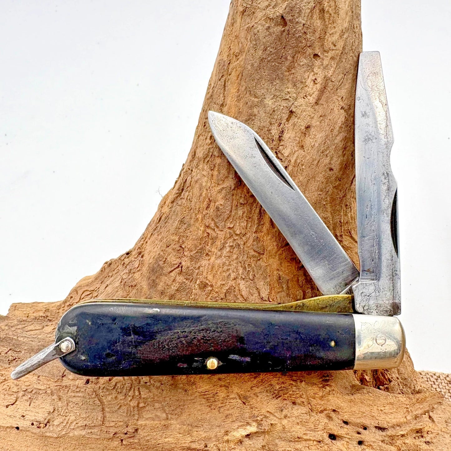 CAMILLUS NY USA TL-29 Electrician's Linemans 2 Blade Pocket Knife 157