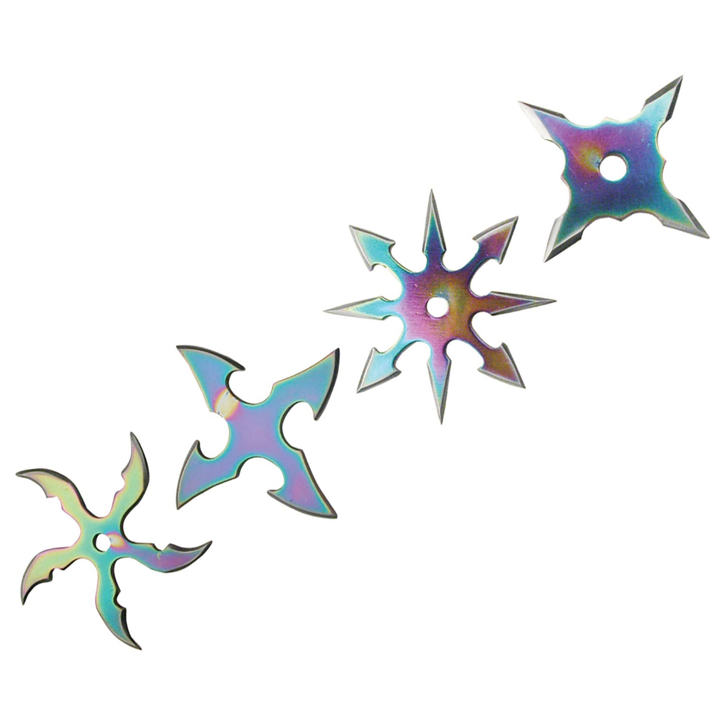 Perfect Point Throwing Star Set RC-107-4r