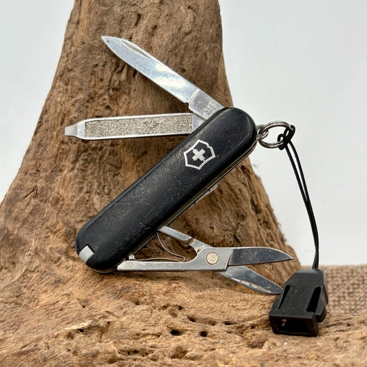 Victorinox CLASSIC SD Small Swiss Army Knife - Black - 58mm scissors (83)