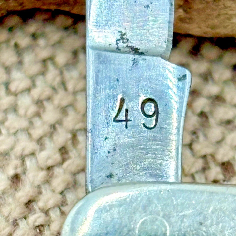 Vintage Camillus New York USA Tuxedo Pocket Folding Knife #49 Delrin Handles (9)